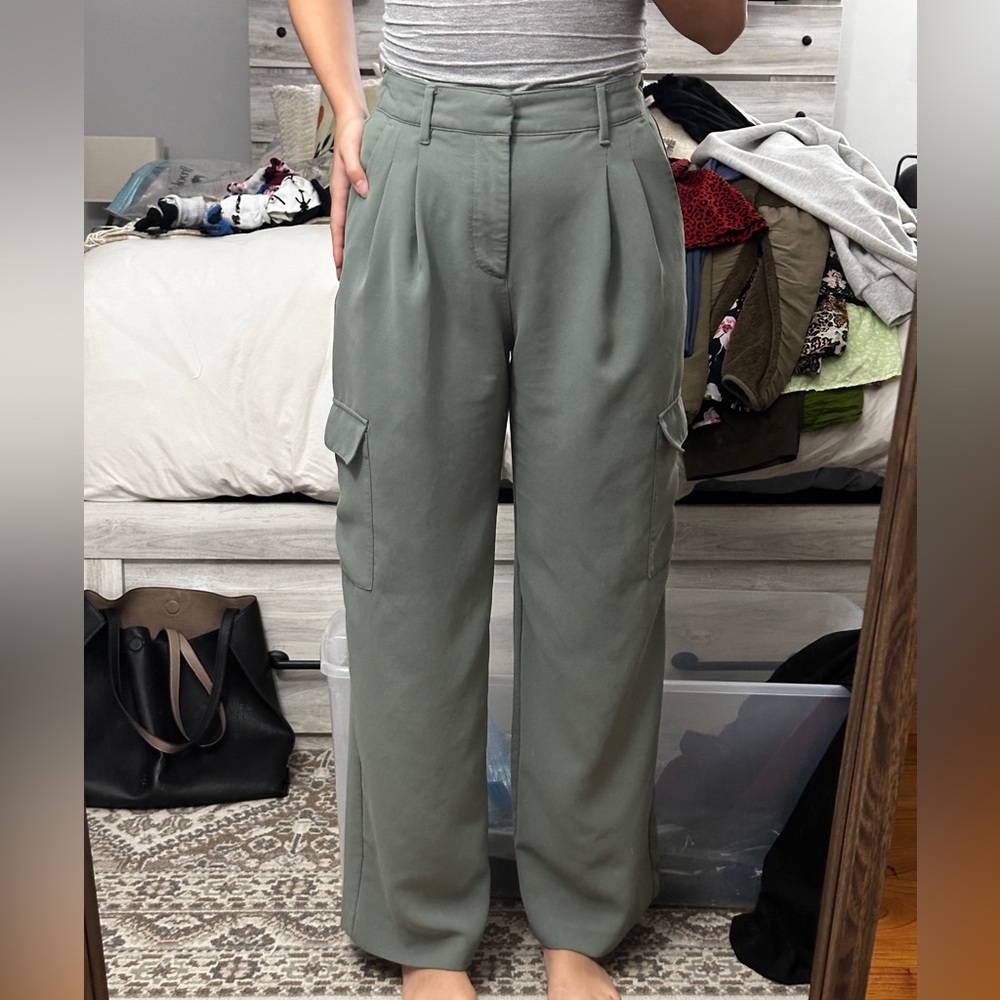 GAP Sage Wide Leg Cargo Trouser